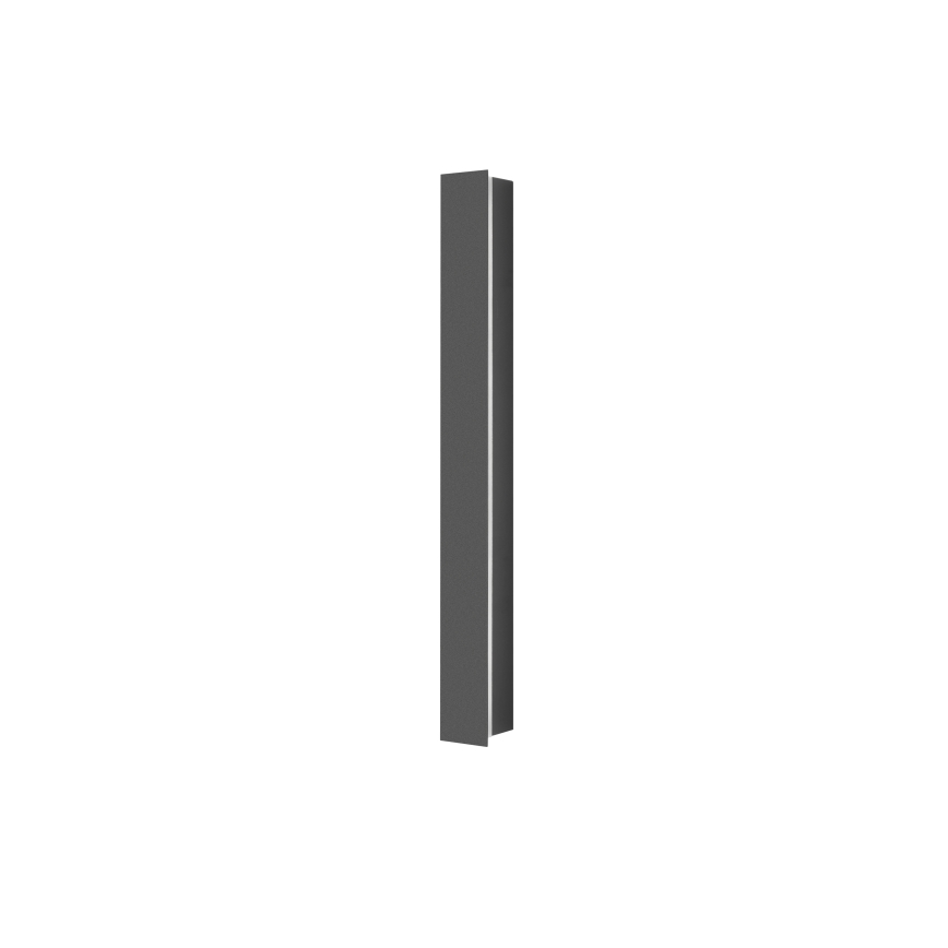 Brilagi - Aplique de pared LED para exterior LINEAR LED/12W/230V 4000K IP65 50 cm antracita
