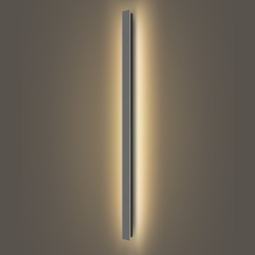 Brilagi - Aplique de pared exterior LINEAR LED/32W/230V 3000K IP65 140 cm antracita