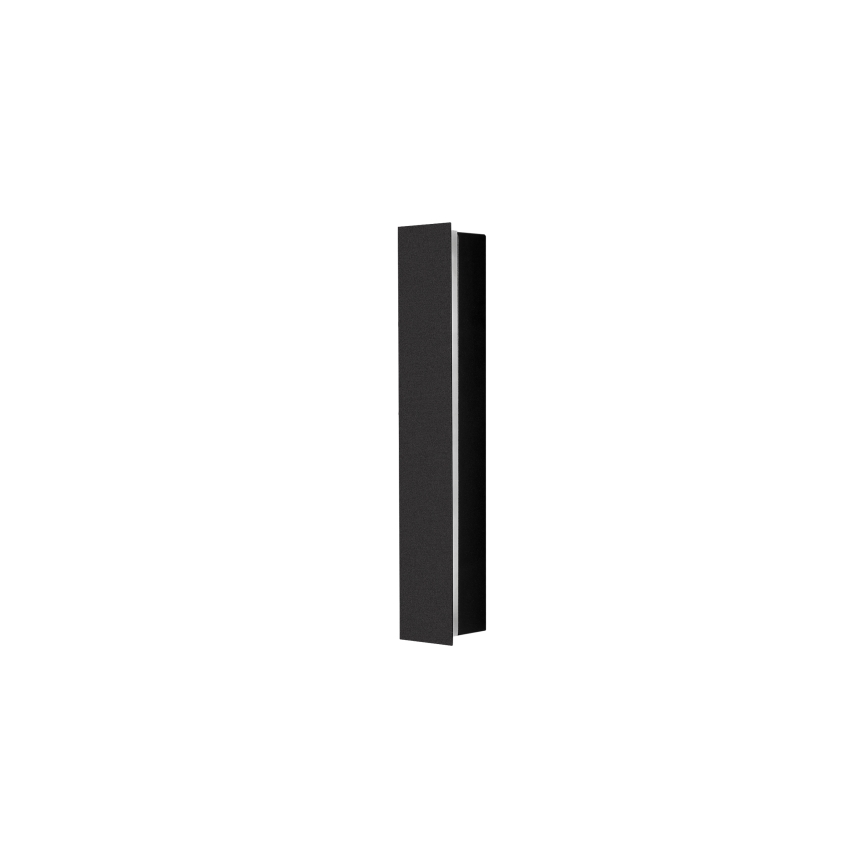 Brilagi - Aplique LED de pared para exterior LINEAR LED/8W/230V 3000K IP65 30 cm negro