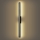 Brilagi - Aplique de pared exterior LINEO LED/24W/230V 3000K IP65 100 cm negro