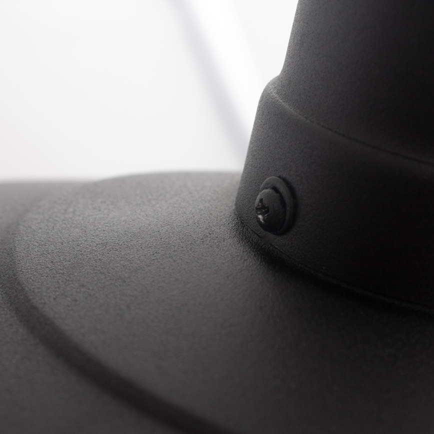 Brilagi - Aplique de pared exterior MOLDE 1xE27/60W/230V IP44 negro