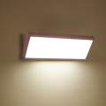 Brilagi - Aplique de pared exterior TRIANGLE LED/42W/230V 3000/4000/6500K 45 cm marrón IP65
