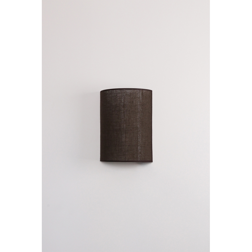 Brilagi - Aplique de pared LED BOHO STYLE 1xE27/15W/230V marrón