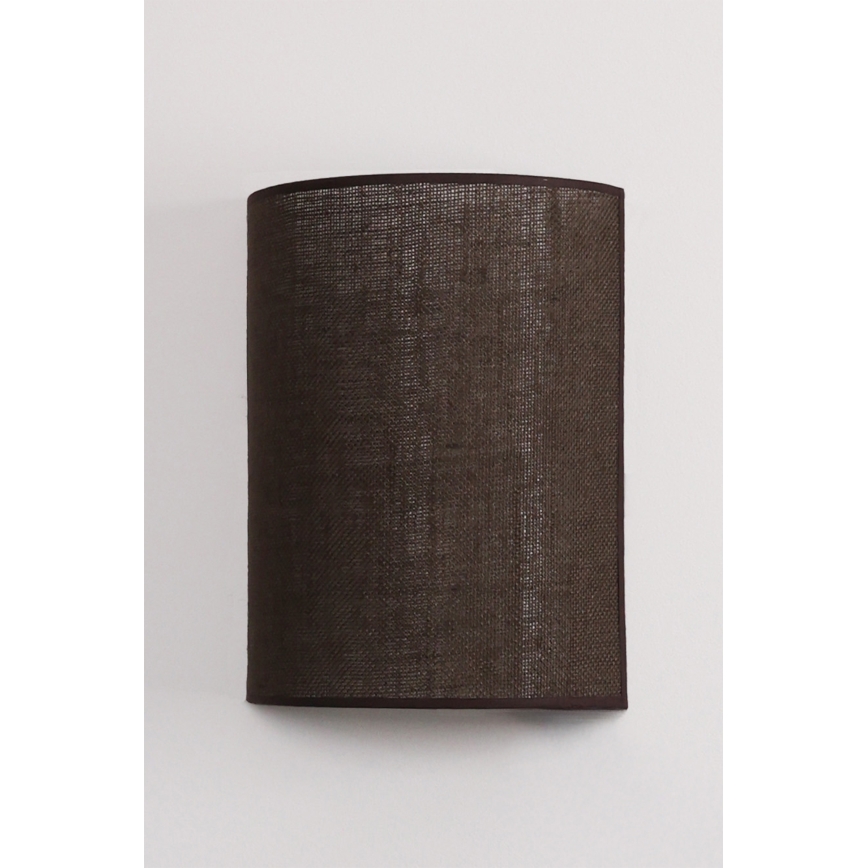 Brilagi - Aplique de pared LED BOHO STYLE 1xE27/15W/230V marrón