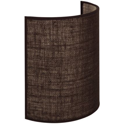 Brilagi - Aplique de pared LED BOHO STYLE 1xE27/15W/230V marrón