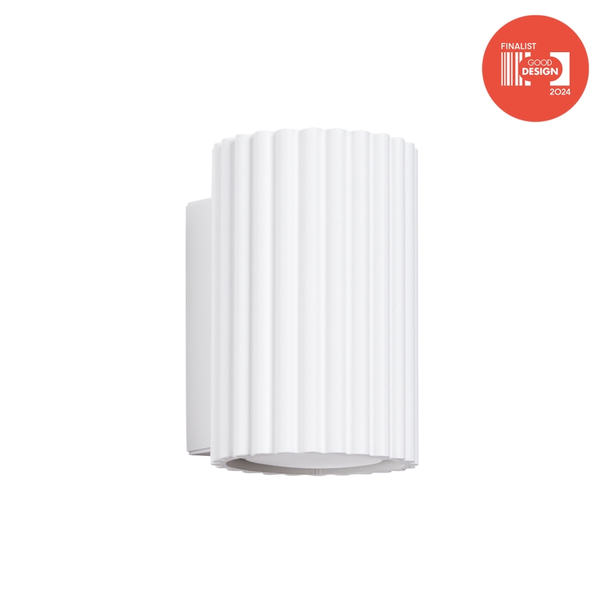 Brilagi - Aplique de pared LED CRESTO 1xGU10/10W/230V 10 cm blanco