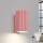 Brilagi - Aplique de pared LED CRESTO 1xGU10/10W/230V 10 cm rosa