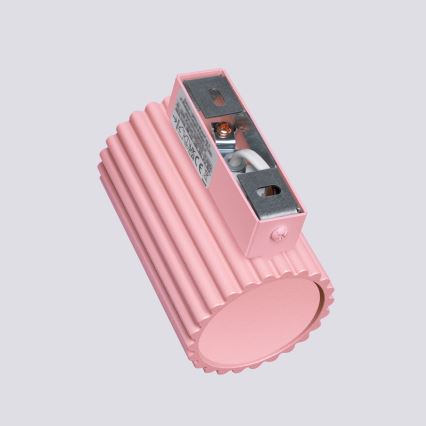 Brilagi - Aplique de pared LED CRESTO 1xGU10/10W/230V 10 cm rosa