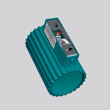 Brilagi - Aplique de pared LED CRESTO 1xGU10/10W/230V 10 cm turquesa