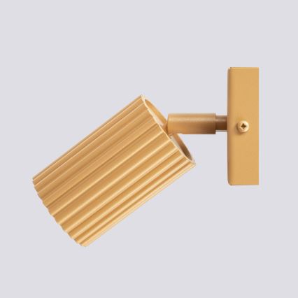 Brilagi - Aplique de pared LED CRESTO 1xGU10/10W/230V dorado