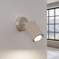 Brilagi - Aplique de pared LED CRESTO 1xGU10/10W/230V topo