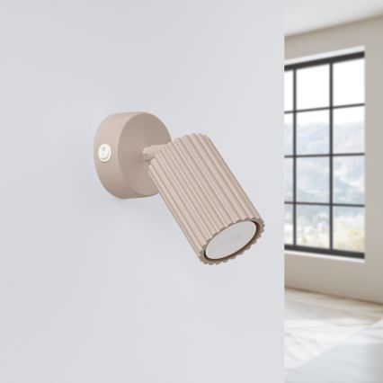 Brilagi - Aplique de pared LED CRESTO 1xGU10/10W/230V topo