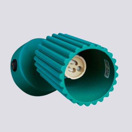 Brilagi - Aplique de pared LED CRESTO 1xGU10/10W/230V turquesa