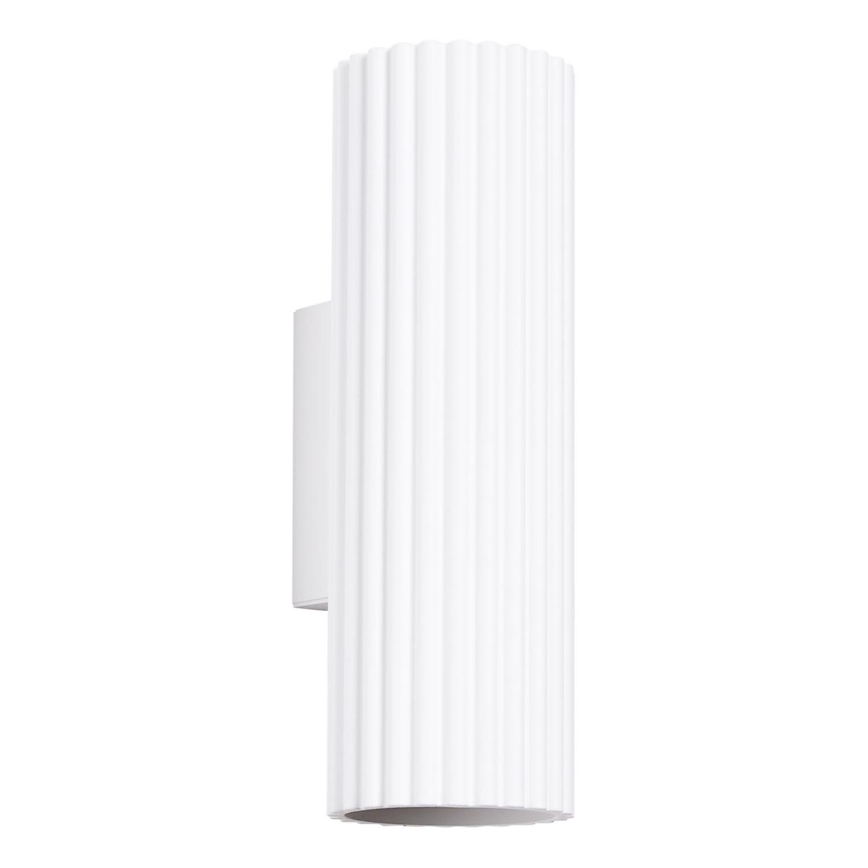 Brilagi - Aplique de pared LED CRESTO 2xGU10/10W/230V 20 cm blanco