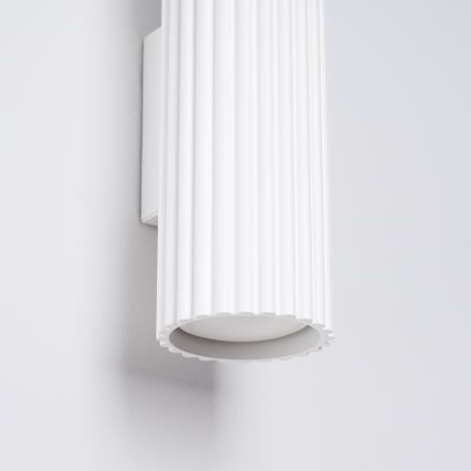 Brilagi - Aplique de pared LED CRESTO 2xGU10/10W/230V 20 cm blanco