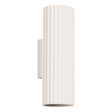 Brilagi - Aplique de pared LED CRESTO 2xGU10/10W/230V 20 cm crema