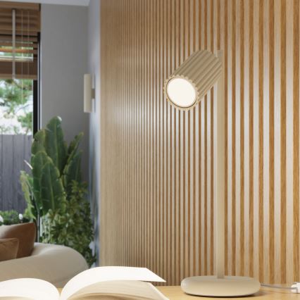 Brilagi - Aplique de pared LED CRESTO 2xGU10/10W/230V 20 cm crema