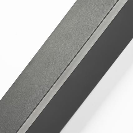 Brilagi - Aplique de pared LED para exterior LINEAR LED/32W/230V 4000K IP65 140 cm antracita