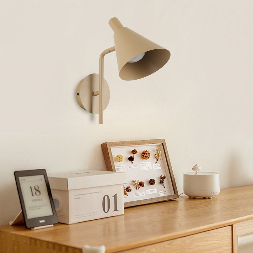 Brilagi - Aplique de pared LED LUCERA LED/3W/230V beige