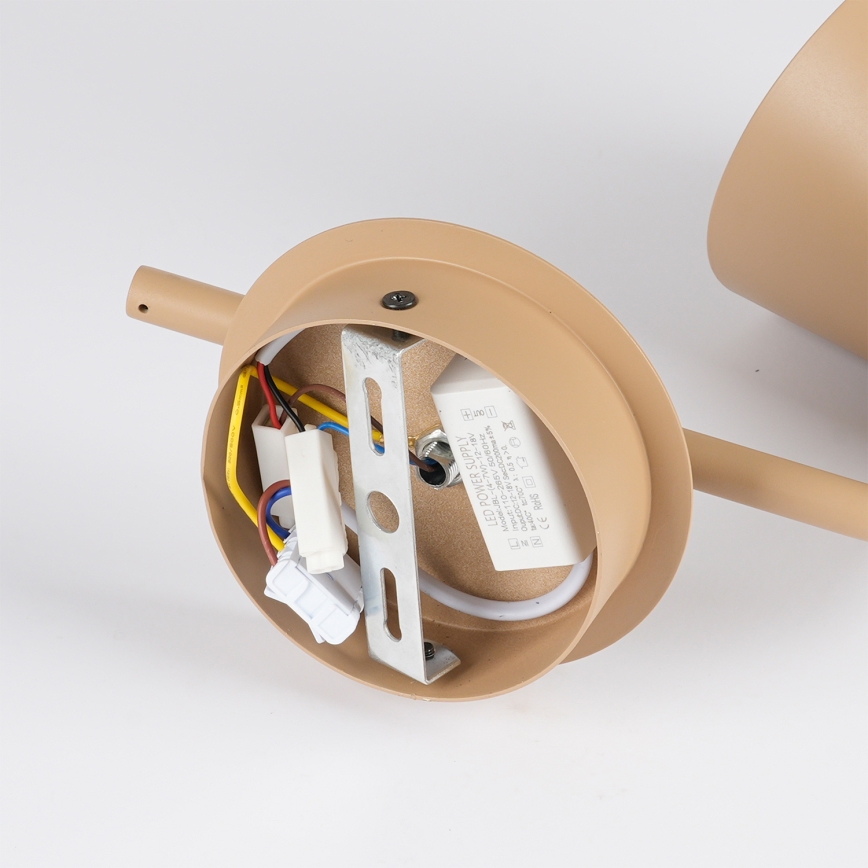 Brilagi - Aplique de pared LED LUCERA LED/3W/230V beige