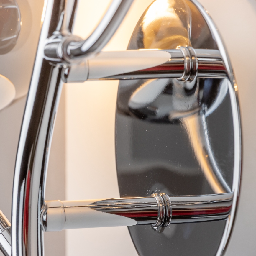 Brilagi - Aplique de pared LED MISTEL 3xG9/3W/230V negro cromado/ahumado