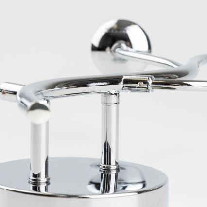 Brilagi - Aplique de pared LED MISTEL 3xG9/3W/230V negro cromado/ahumado