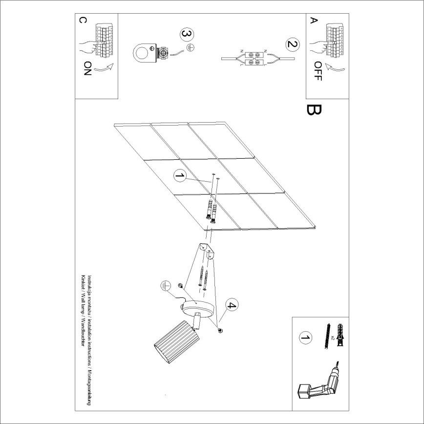 Brilagi - Aplique de pared LED orientable CRESTO 1xGU10/10W/230V marrón