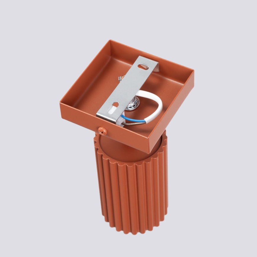 Brilagi - Aplique de pared LED orientable CRESTO 1xGU10/10W/230V rojo