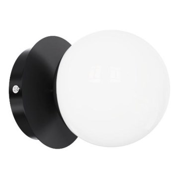 Brilagi - Aplique de pared LED para baño BALL LED/6W/230V 3000/4000/6500K IP44 negro
