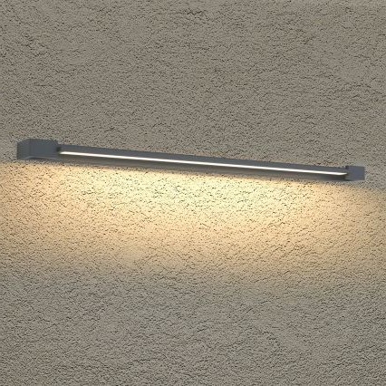 Brilagi - Aplique de pared LED para exterior AQUA LINE LED/36W/230V 120 cm IP44 antracita CRI 90