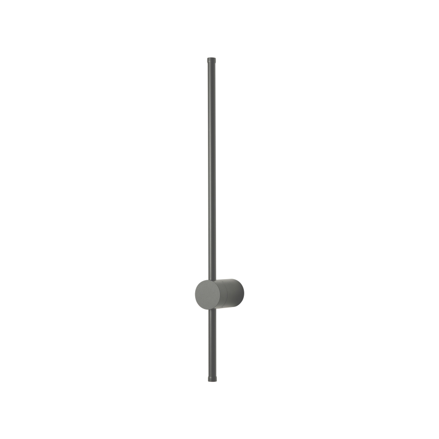 Brilagi - AURA aplique de pared exterior LED/12W/230V 3000K IP54 65 cm antracita