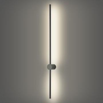 Brilagi - Aplique de pared LED para exterior AURA LED/20W/230V 4000K IP54 97 cm antracita CRI 90