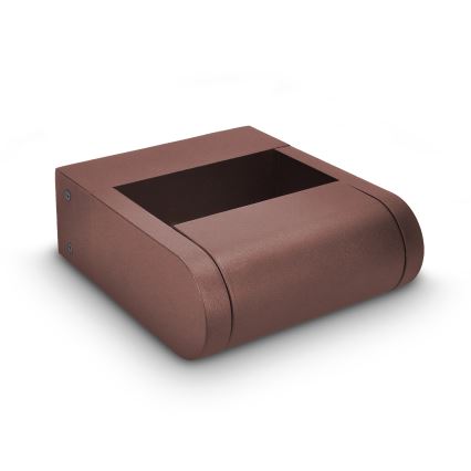 Brilagi - Aplique de pared LED para exterior CROTONE LED/7W/230V marrón IP54