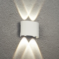 Brilagi - Aplique de pared LED para exterior FLAREBOX LED/4W/230V blanco IP65