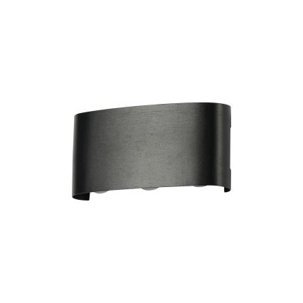 Brilagi - Aplique de pared LED para exterior FLAREBOX LED/6W/230V negro IP65