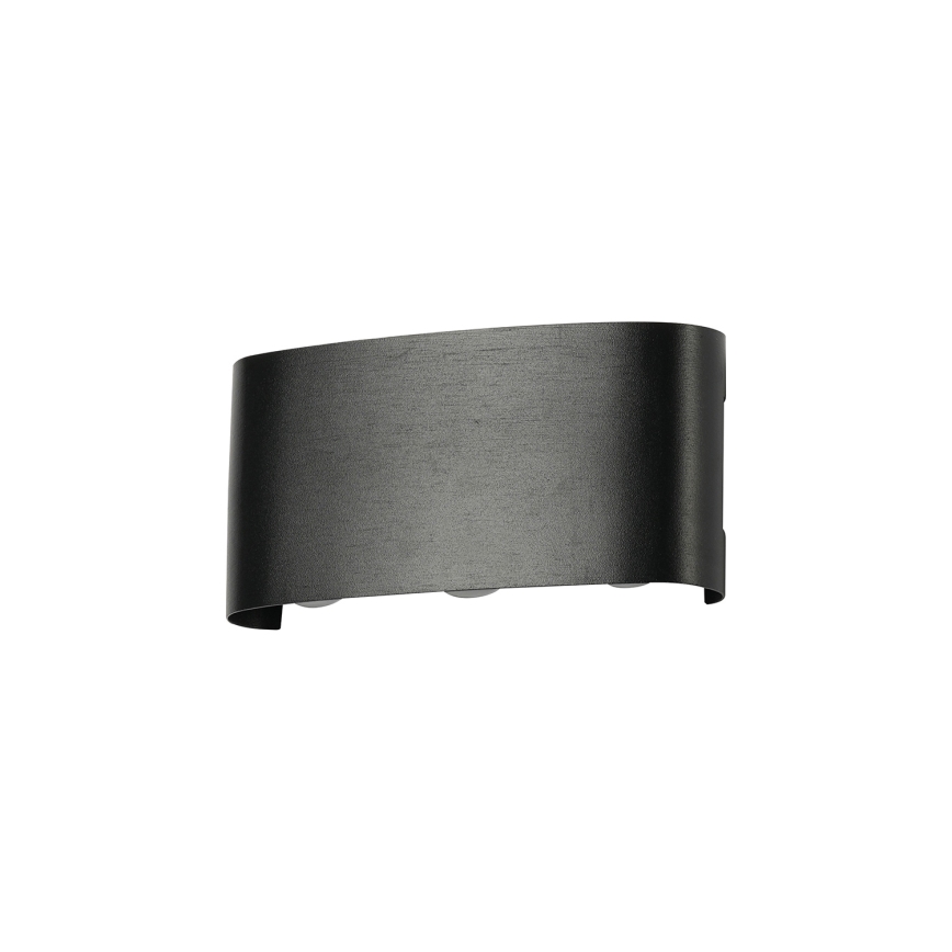 Brilagi - Aplique de pared LED para exterior FLAREBOX LED/6W/230V negro IP65