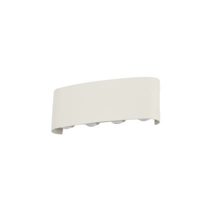 Brilagi - Aplique de pared LED para exterior FLAREBOX LED/8W/230V blanco IP65