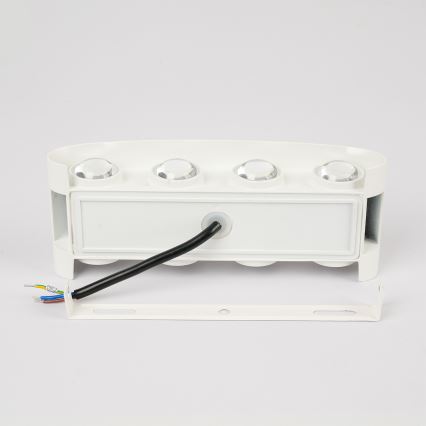 Brilagi - Aplique de pared LED para exterior FLAREBOX LED/8W/230V blanco IP65
