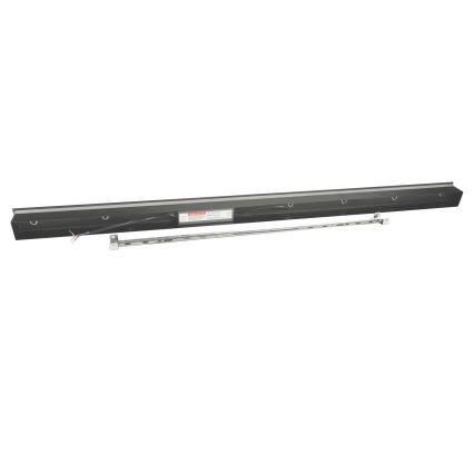 Brilagi - Aplique LED de pared exterior LINEAR LED/22W/230V 4000K IP65 100 cm antracita