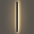 Brilagi - Aplique de pared LED para exterior LINEAR LED/32W/230V 3000K IP65 140 cm negro