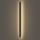 Brilagi - Aplique de pared LED para exterior LINEAR LED/32W/230V 3000K IP65 140 cm negro