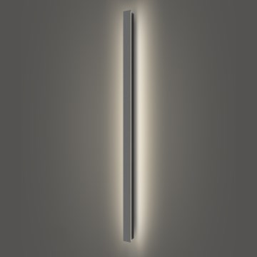 Brilagi - Aplique de pared LED para exterior LINEAR LED/32W/230V 4000K IP65 140 cm antracita