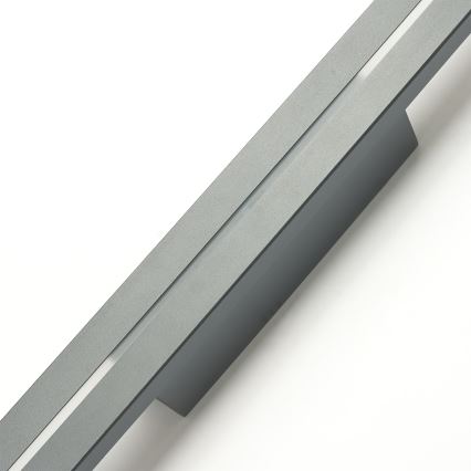 Brilagi - Aplique LED de pared para exterior LINEO, 24W, 230V, 3000K, IP65, 100 cm, antracita