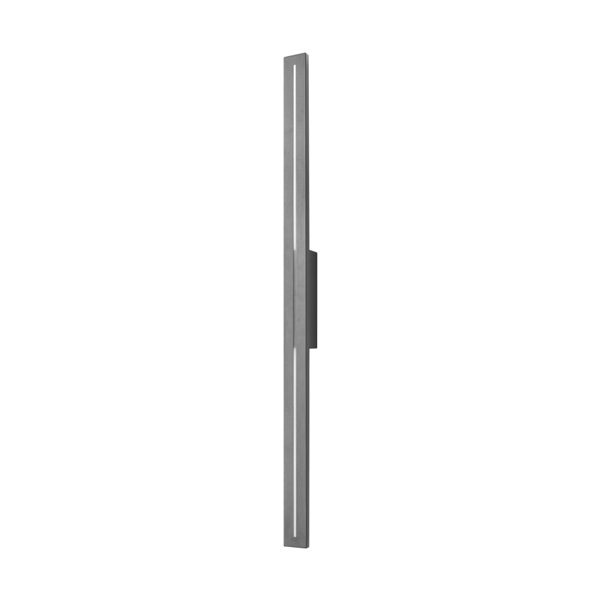 Brilagi - Aplique LED de pared para exterior LINEO, 24W, 230V, 3000K, IP65, 100 cm, antracita