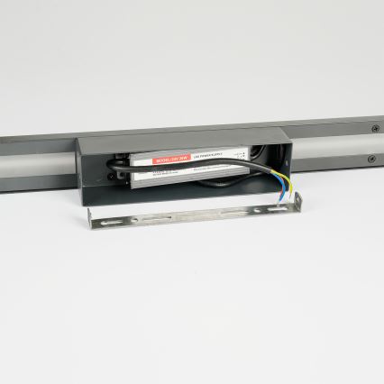 Brilagi - Aplique de pared exterior LED LINEO LED/24W/230V 4000K IP65 100 cm antracita CRI 90