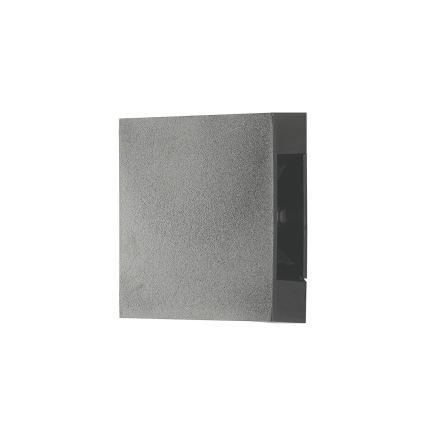 Brilagi - Aplique de pared LED para exterior QUADRAY LED/4W/230V antracita IP65