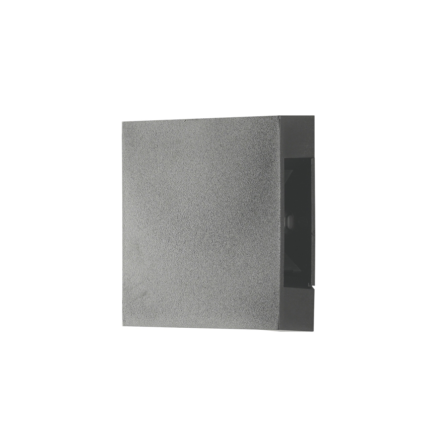 Brilagi - Aplique de pared LED para exterior QUADRAY LED/4W/230V antracita IP65