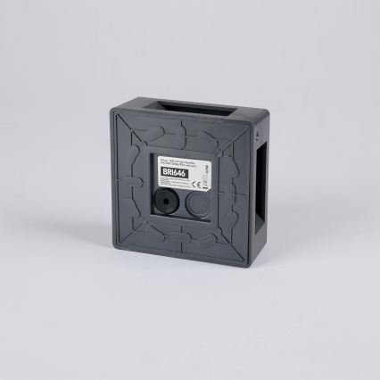 Brilagi - Aplique de pared LED para exterior QUADRAY LED/6W/230V antracita IP54