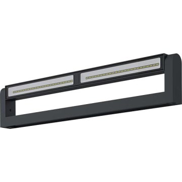 Brilagi - Aplique de pared LED para exterior SALERNO LED/24W/230V 66 cm antracita IP65
