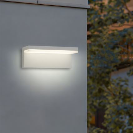 Brilagi - Aplique de pared LED para exterior TESSI LED/10W/230V blanco IP54